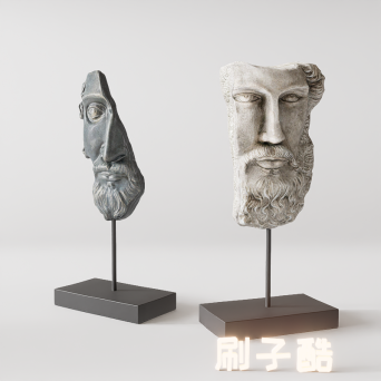 图片[10]-D5装饰摆件模型20个-刷子库