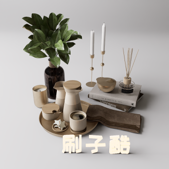 图片[3]-D5装饰摆件模型20个-刷子库