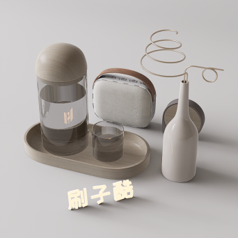 图片[10]-D5装饰摆件模型20个-刷子库