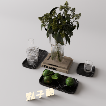 图片[14]-D5装饰摆件模型20个-刷子库