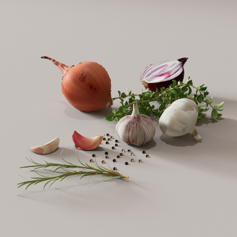 图片[9]-D5蔬菜模型24个-刷子库