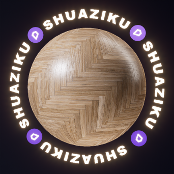 图片[12]-D5渲染器人字拼木地板材质22款-刷子库