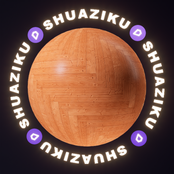 图片[10]-D5渲染器人字拼木地板材质22款-刷子库