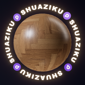 图片[17]-D5渲染器人字拼木地板材质22款-刷子库