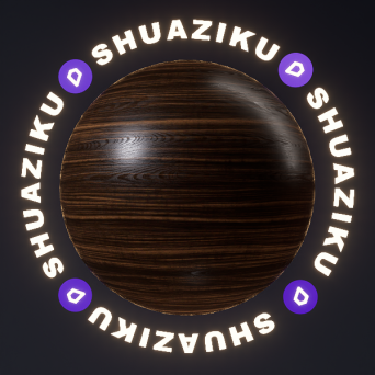 图片[13]-D5深色木纹材质20款-刷子库