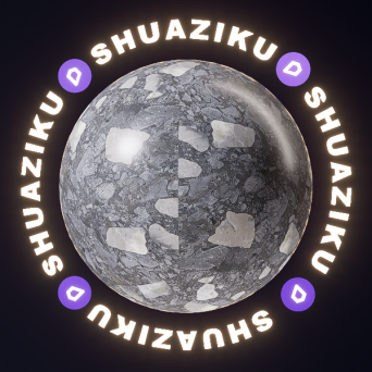 图片[2]-D5水磨石石材材质20个-刷子库