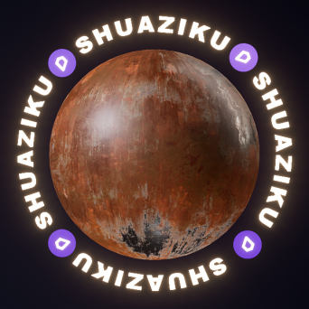 图片[14]-D5脏旧金属材质20款-刷子库