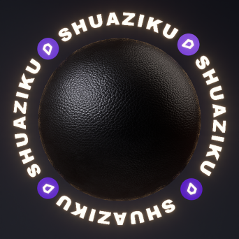 图片[3]-D5深色皮革材质20款-刷子库