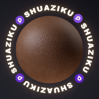 图片[6]-D5深色皮革材质20款-刷子库