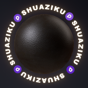 图片[10]-D5深色皮革材质20款-刷子库