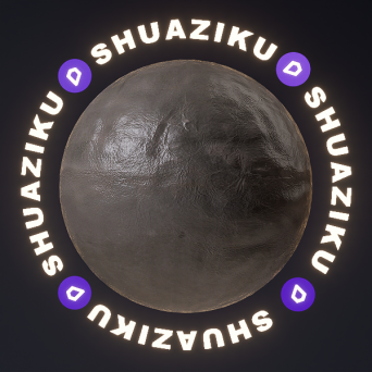 图片[13]-D5深色皮革材质20款-刷子库