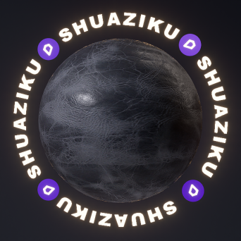 图片[14]-D5深色皮革材质20款-刷子库