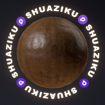 图片[17]-D5深色皮革材质20款-刷子库