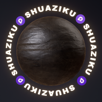 图片[16]-D5深色皮革材质20款-刷子库