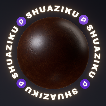 图片[13]-D5深色皮革材质20款-刷子库