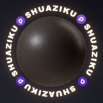 图片[16]-D5深色皮革材质20款-刷子库