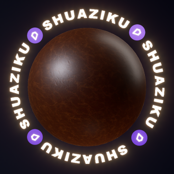 图片[3]-D5深色皮革材质20款-刷子库