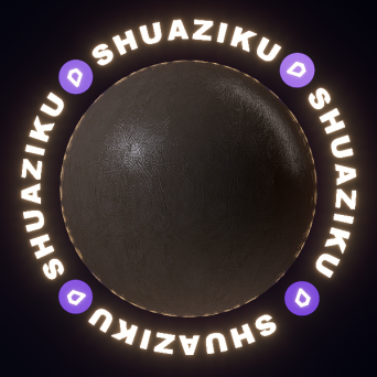 图片[13]-D5深色皮革材质20款-刷子库