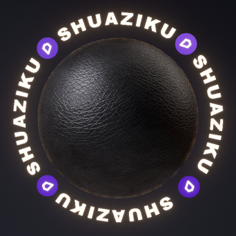 图片[20]-D5深色皮革材质20款-刷子库