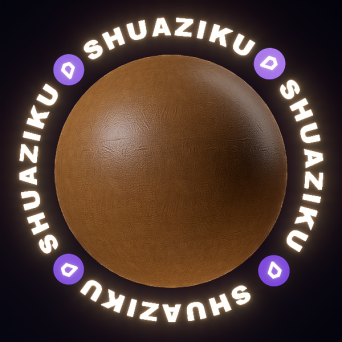 图片[10]-D5深色皮革材质20款-刷子库