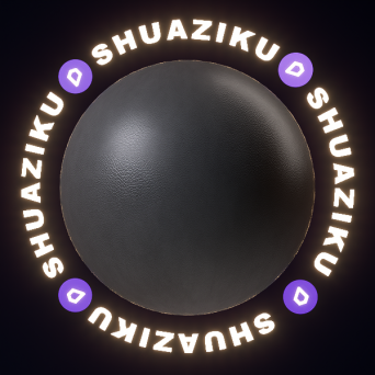 图片[18]-D5深色皮革材质20款-刷子库