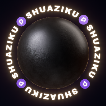 图片[19]-D5深色皮革材质20款-刷子库