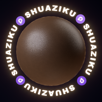 图片[9]-D5深色皮革材质20款-刷子库