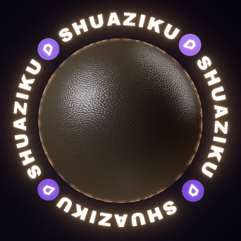 图片[10]-D5深色皮革材质20款-刷子库