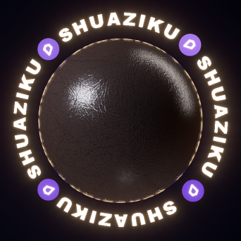 图片[11]-D5深色皮革材质20款-刷子库