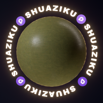 图片[10]-D5深色皮革材质20款-刷子库