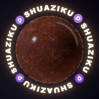 图片[13]-D5深色皮革材质20款-刷子库