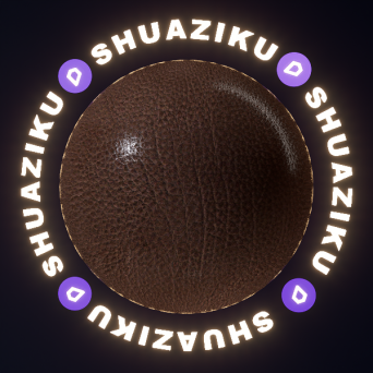 图片[16]-D5深色皮革材质20款-刷子库