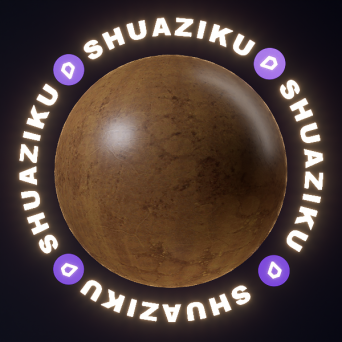 图片[19]-D5深色皮革材质20款-刷子库