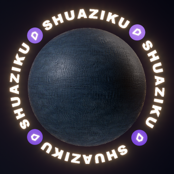 图片[3]-D5深色皮革材质20款-刷子库