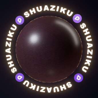 图片[13]-D5深色皮革材质20款-刷子库