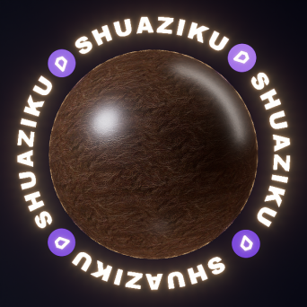 图片[16]-D5深色皮革材质20款-刷子库