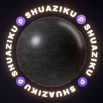 图片[2]-D5深色皮革材质20款-刷子库