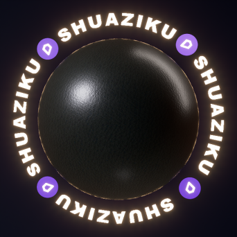 图片[5]-D5深色皮革材质20款-刷子库