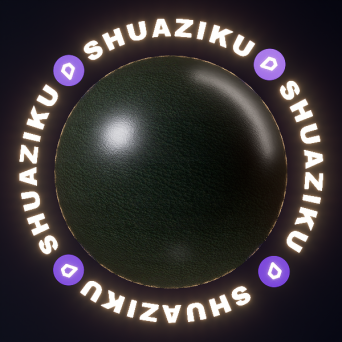 图片[9]-D5深色皮革材质20款-刷子库