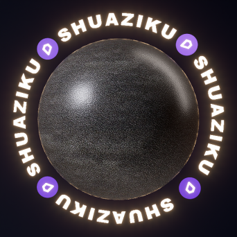 图片[11]-D5深色皮革材质20款-刷子库