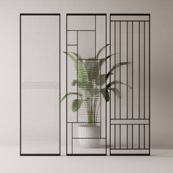 图片[1]-D5隔断屏风模型31个-刷子库