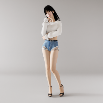 图片[5]-D5时尚人物模型22个-刷子库