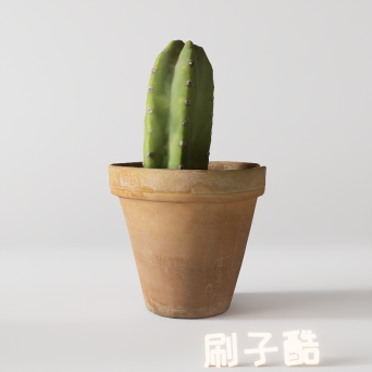 图片[10]-D5桌面盆栽植物模型14个-刷子库