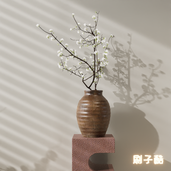 图片[12]-D5桌面盆栽植物模型14个-刷子库