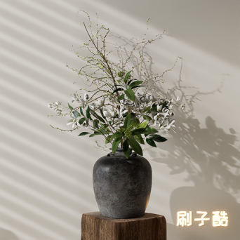 图片[3]-D5桌面盆栽植物模型20个-刷子库