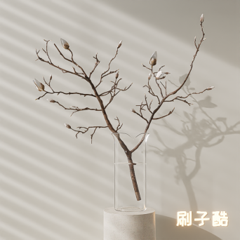 图片[8]-D5桌面盆栽植物模型20个-刷子库