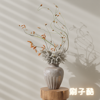 图片[13]-D5桌面盆栽植物模型20个-刷子库