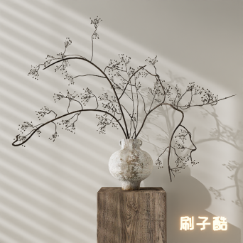 图片[18]-D5桌面盆栽植物模型20个-刷子库