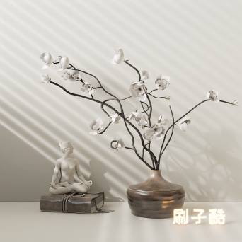 图片[20]-D5桌面盆栽植物模型20个-刷子库