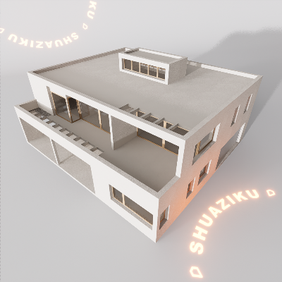 图片[14]-D5建筑楼房配楼模型20个-刷子库